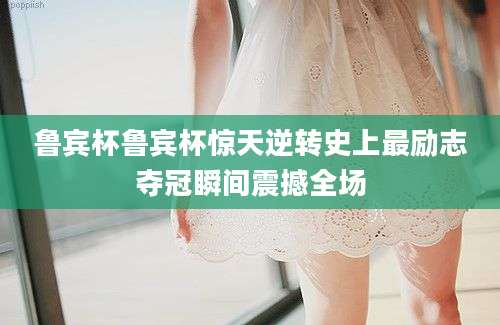 鲁宾杯鲁宾杯惊天逆转史上最励志夺冠瞬间震撼全场