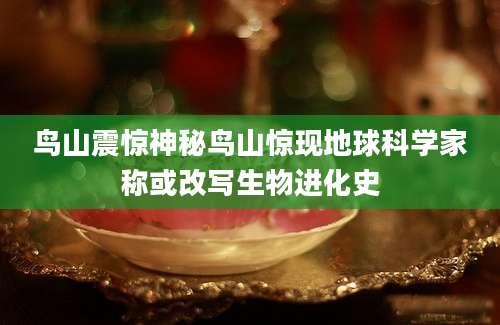 鸟山震惊神秘鸟山惊现地球科学家称或改写生物进化史